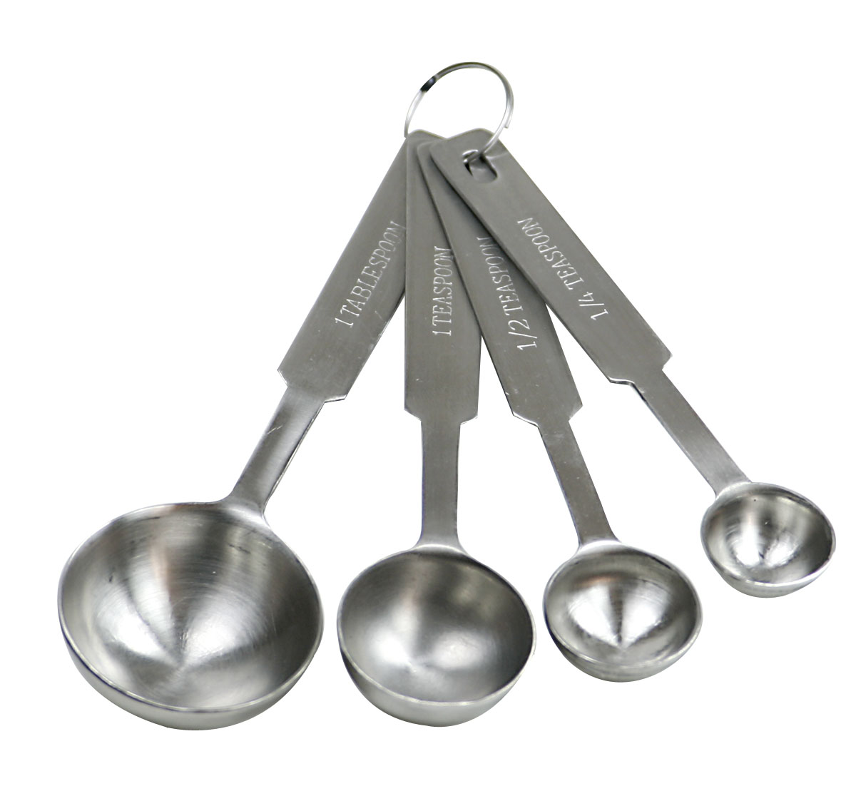  Stainless Steel Measuring Spoons - Set of 4 Premium