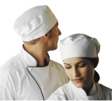 White Beanie/Pill Box Hat