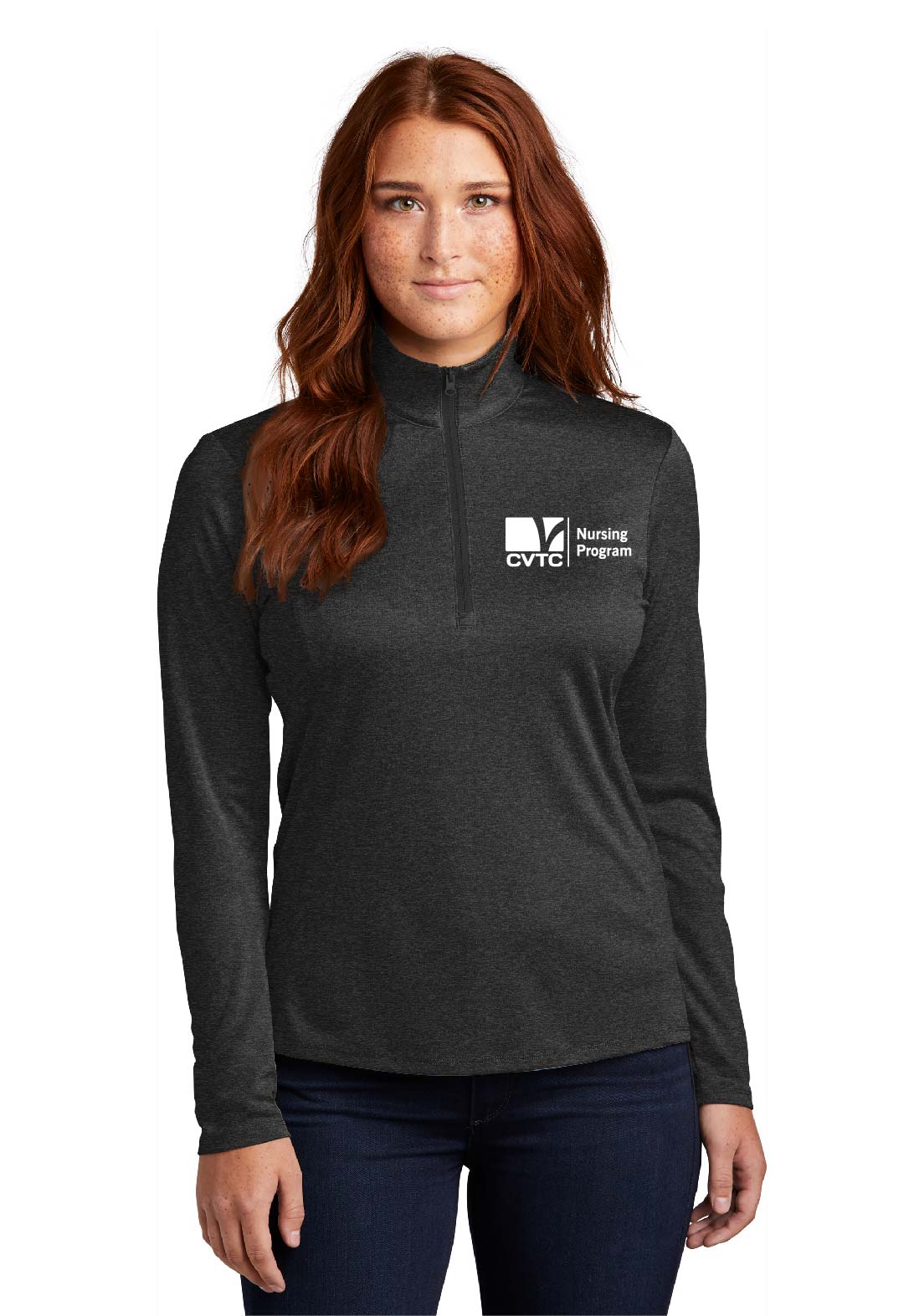 Schools: Ladies Endeavor Quarter Zip with 3