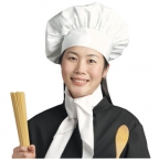 White Floppy Chef Hat