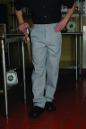 Chef Pants with zipper & belt loops (Male)