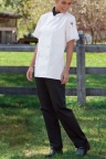 Female Style Baggy Chef Pant - Black