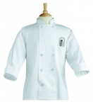 Female Chef Coat with Embroidered Logo and Name