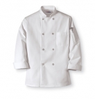 Unisex Extra Long Chef jacket with Embroidered Logo and Name
