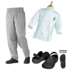 Chef Coat Package Male or Female